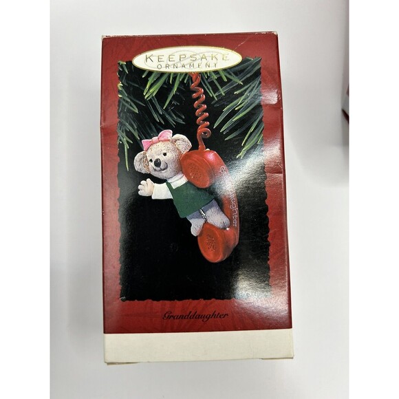 Vintage Hallmark Keepsake Christmas Ornaments Mixed Lot Of 15 Family Mom Dad Son - Picture 14 of 15